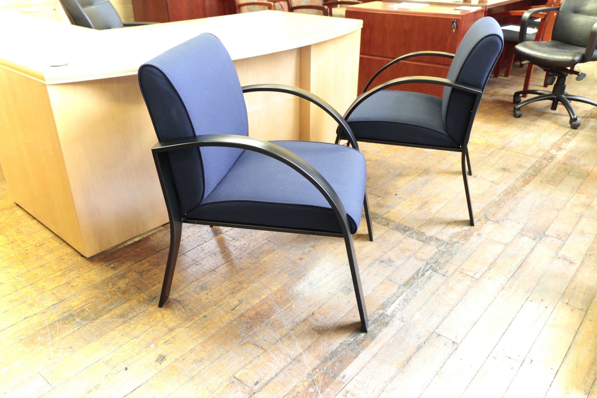 Ergocraft Symphony Navy Blue Reception Chairs